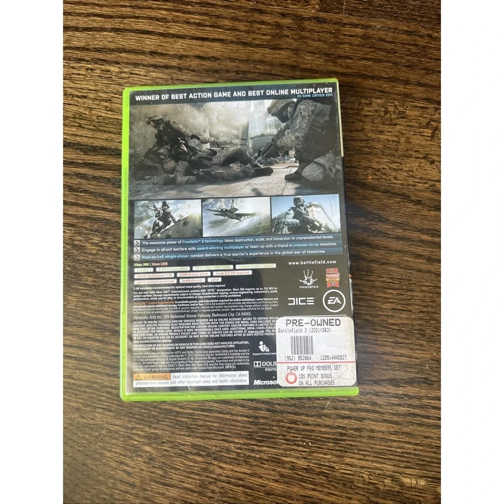 Battlefield 3 - Xbox 360 Game